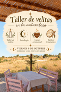 Taller de Velitas en la naturaleza 🌱