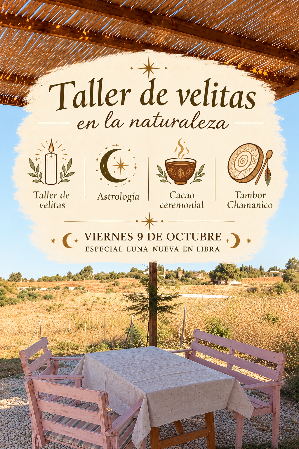 Taller de Velitas en la naturaleza 🌱