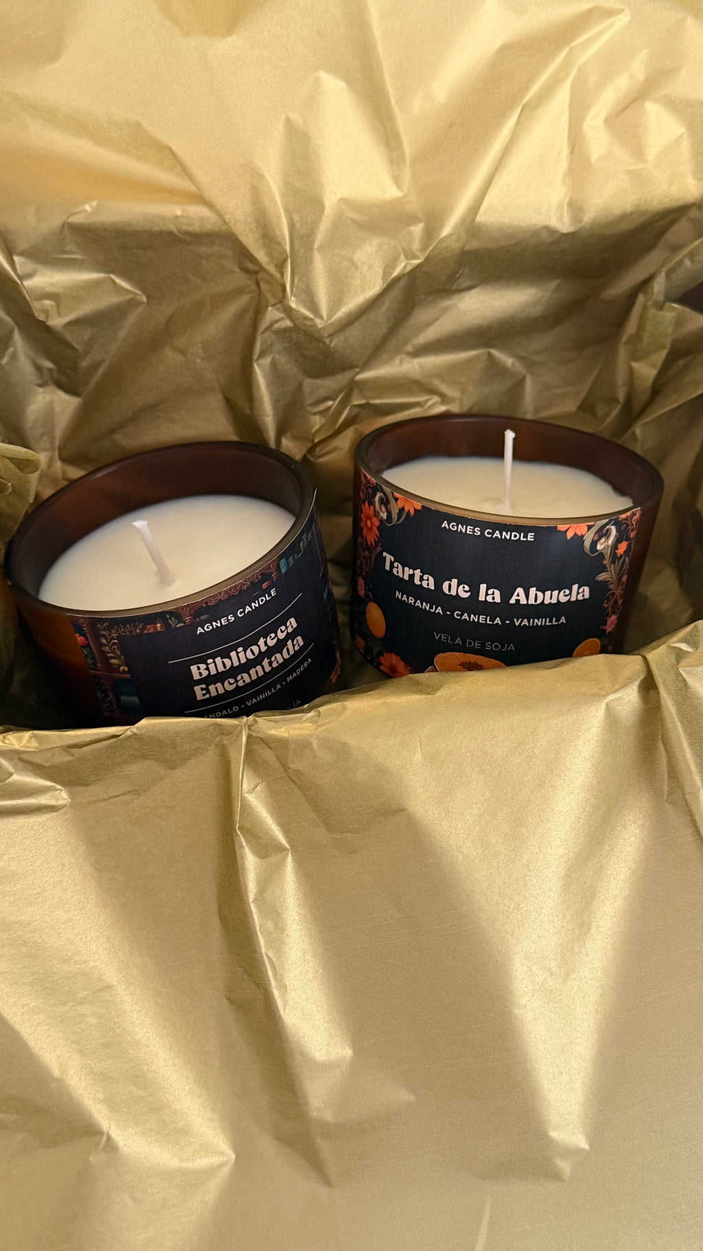 Pack velas otoñales