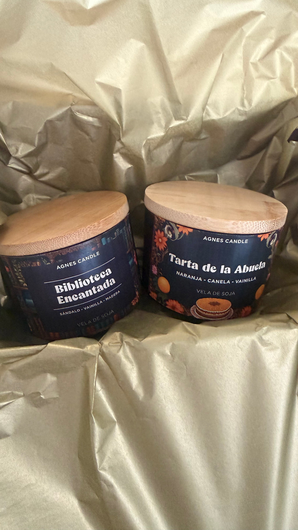Pack velas otoñales
