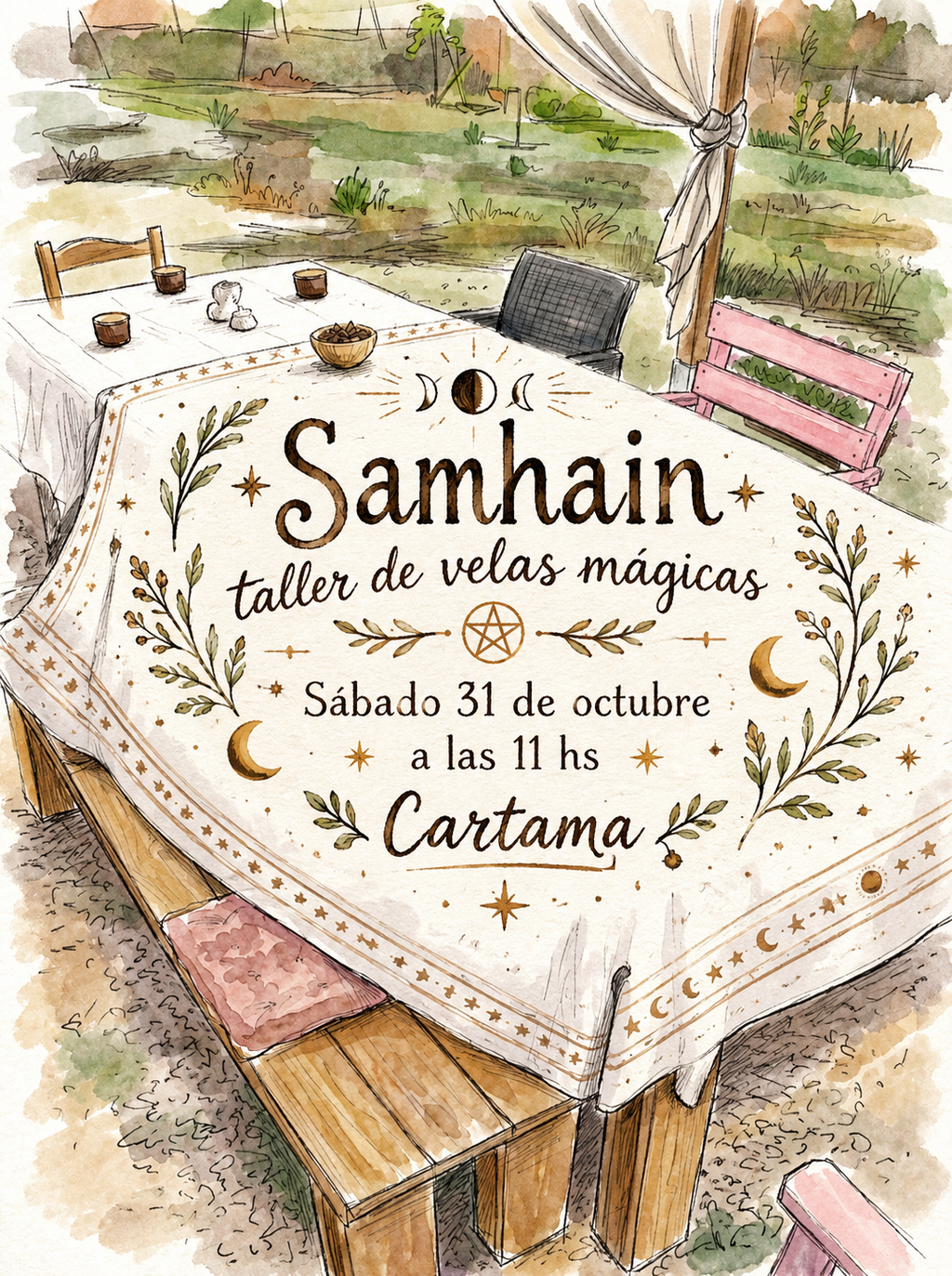 Taller de velas 🌙SAMHAIN 🌑