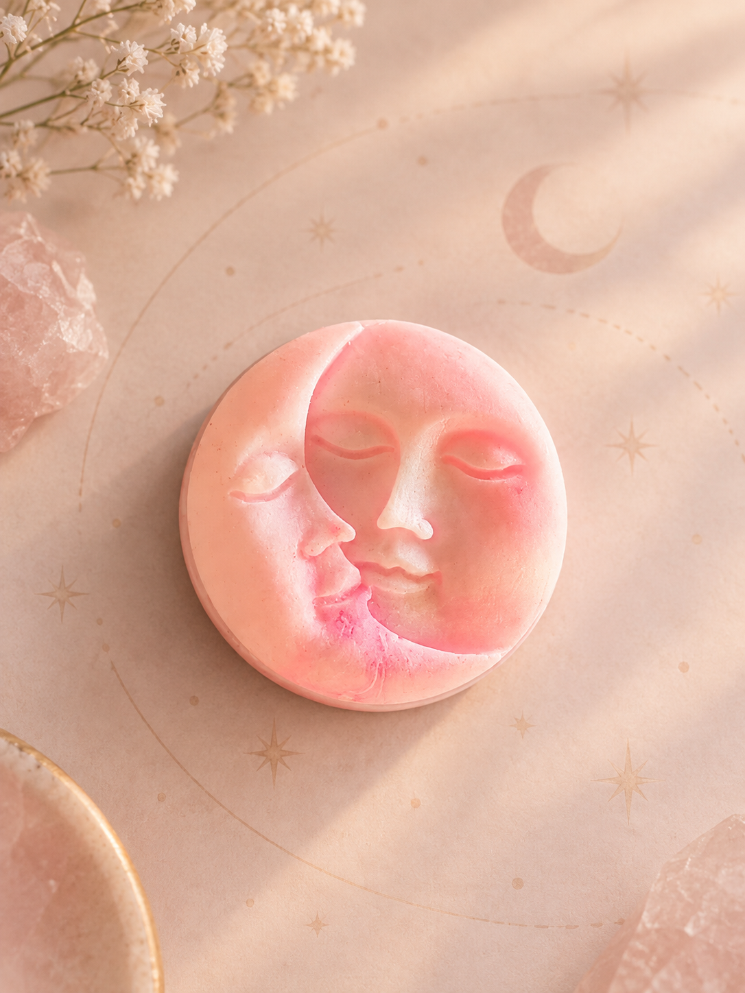 Jabón eclipse rosa